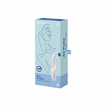 Вибромассажер кролик с вакуумно-волновой клиторальной стимуляцией Satisfyer Pro + G-Spot в магазине ESEXTOYS