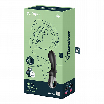 Вибратор для стимуляции точки G Heat Climax с функцией нагрева в магазине ESEXTOYS