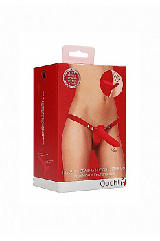 Двойной страпон Adjustable с вибрацией в магазине ESEXTOYS