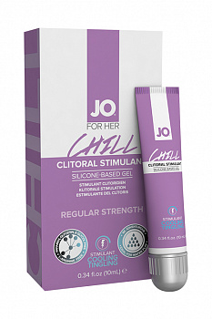 Стимулирующий охлаждающий гель для клитора / JO Chill - 10 мл. в магазине ESEXTOYS