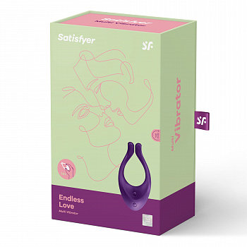Перезаряжаемый вибромассажер Satisfyer Endless Love (фиолетовый) в магазине ESEXTOYS