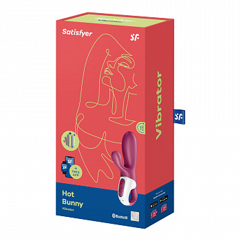 Вибратор-кролик Hot Bunny с функцией нагрева в магазине ESEXTOYS