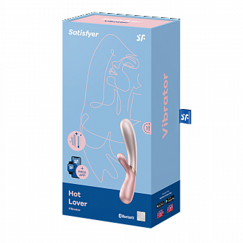 Вибромассажер Satisfyer Hot Lover с возможностью управления через приложение - розовый в магазине ESEXTOYS