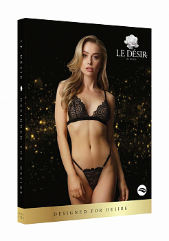 Комплект эротического белья Magic Lace Velvet Lingerie Set (черный) в магазине ESEXTOYS
