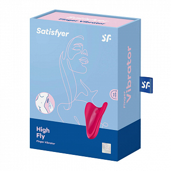 Бесшумный вибромассажер High Fly розовый в магазине ESEXTOYS