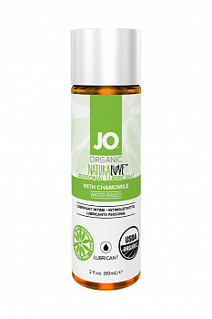 Органический лубрикант на водной основе с ромашкой / JO Naturalove USDA Original 2oz - 60 мл. в магазине ESEXTOYS
