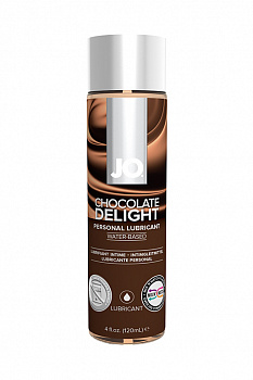 Вкусовой лубрикант "Шоколад" / JO Flavored Chocolate Delight 4 oz - 120 мл. в магазине ESEXTOYS