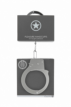 Металлические наручники Pleasure Handcuffs в магазине ESEXTOYS