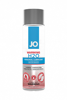 Классический согревающий лубрикант на водной основе / JO H2O Warming 8oz - 240 мл в магазине ESEXTOYS