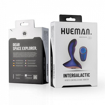 Массажер простаты Intergalactic с пультом управления в магазине ESEXTOYS