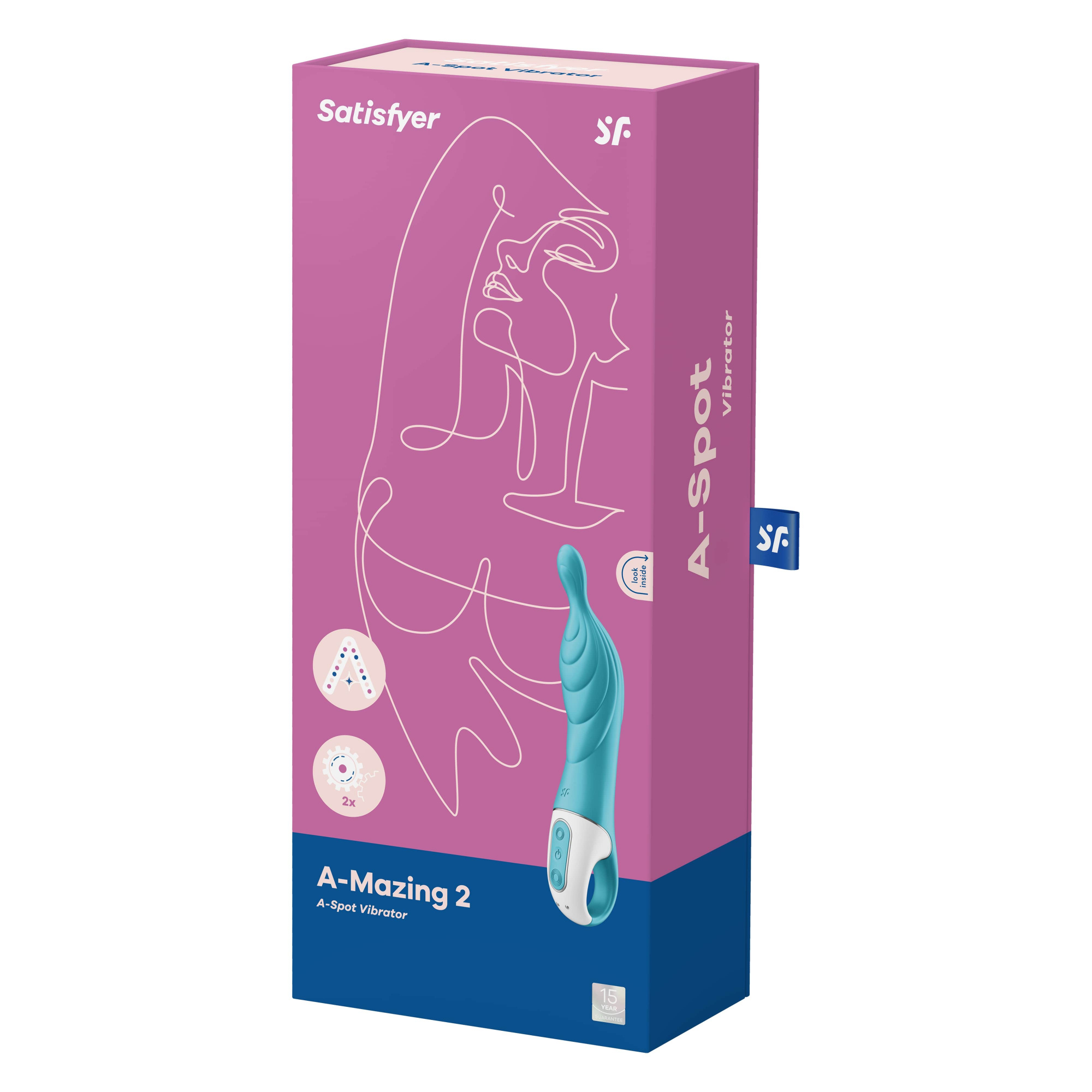 Вибромассажер A-Mazing 2 для точки А  (мятный) в магазине ESEXTOYS