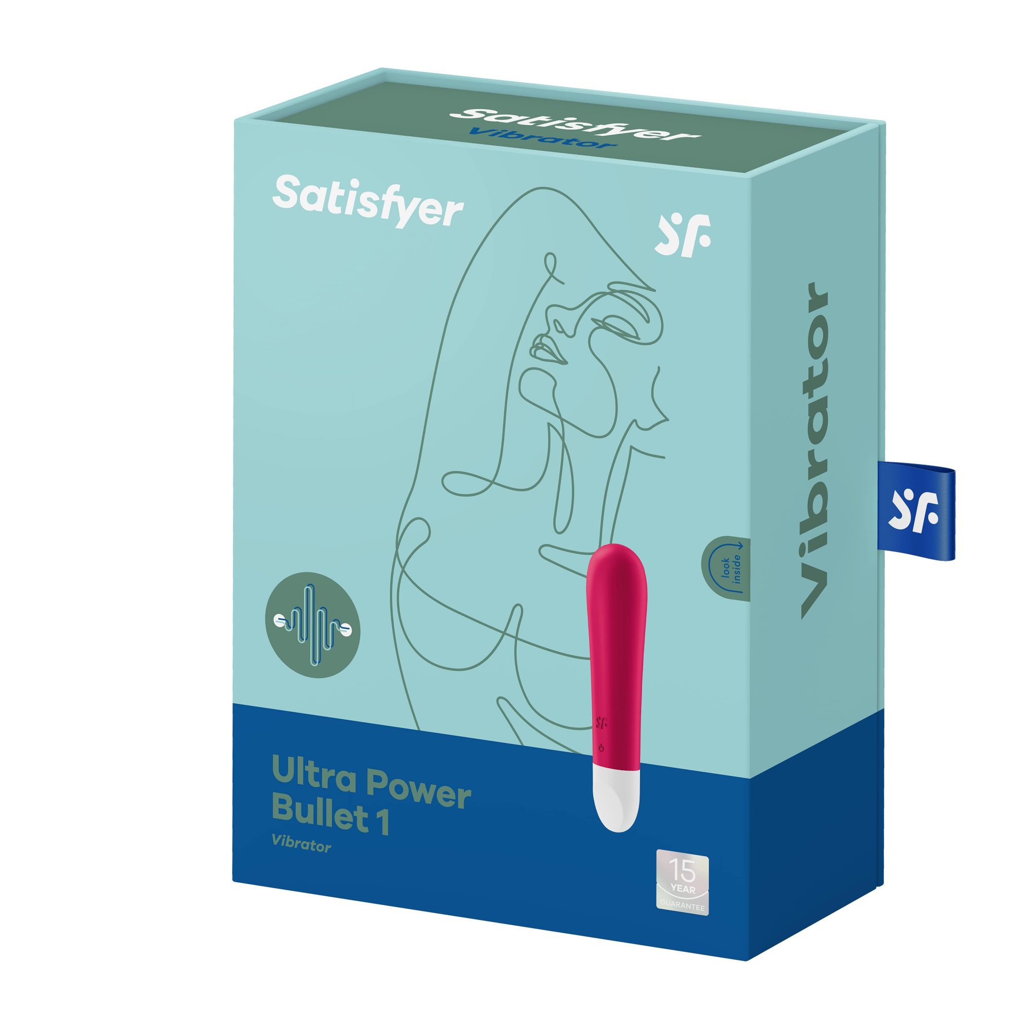 Мини вибромассажер Ultra Power Bullet 1 (красный) в магазине ESEXTOYS