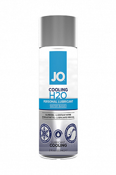 Классический охлаждающий лубрикант на водной основе / JO H2O Cooling 2oz - 60 мл. в магазине ESEXTOYS