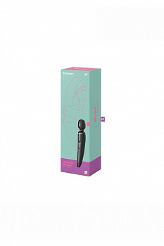 Универсальный вибромассажер Satisfyer Wand-er Woman (Black/Gold) в магазине ESEXTOYS