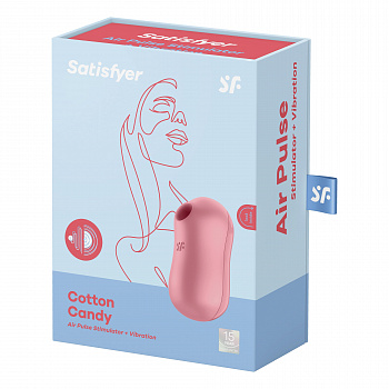 Вакуумно-волновой вибростимулятор Satisfyer Cotton Candy (розовый) в магазине ESEXTOYS