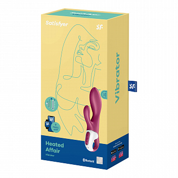 Вибратор-кролик Heated Affair с функцией нагрева в магазине ESEXTOYS